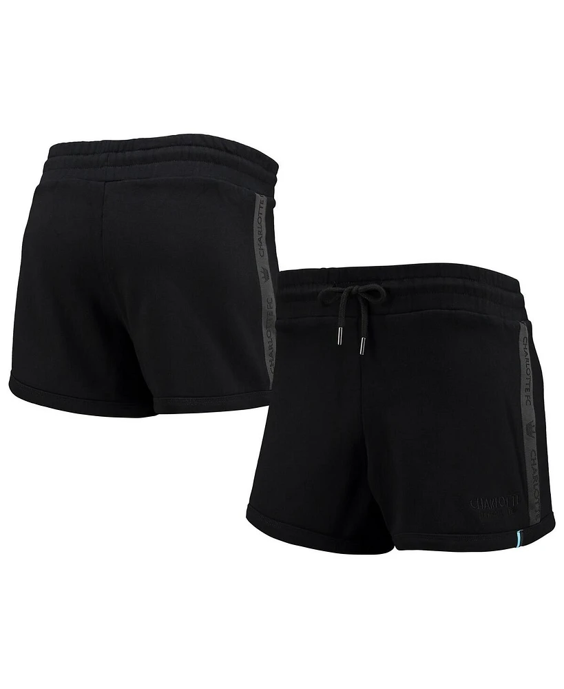 The Wild Collective Women's Black Charlotte Fc Chill Shorts