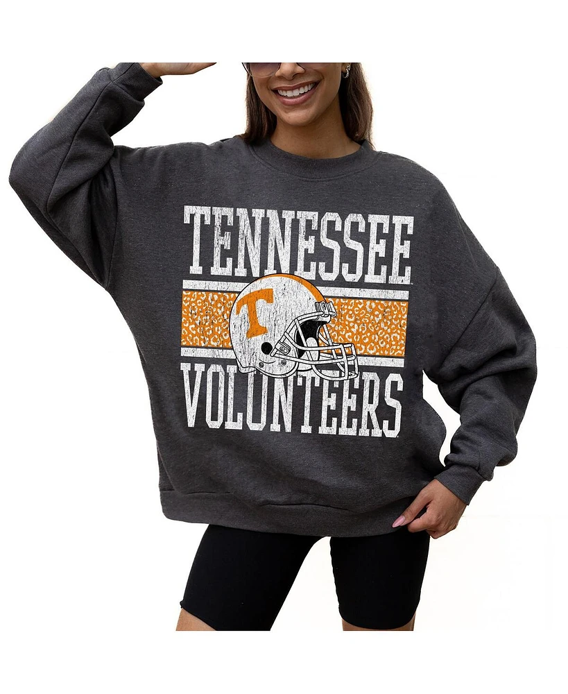 Gameday Couture Women's Charcoal Tennessee Volunteers Premium Fleece Pullover Sweatshirt