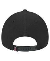 New Era Men's Black Los Angeles Angels 9FORTY A-Frame Adjustable Hat