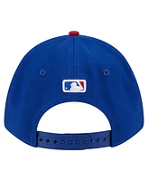 New Era Big Boys and Girls Royal Chicago Cubs Player Replica 9FORTY Adjustable Hat