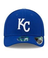 New Era Men's Royal Kansas City Royals Player Replica 9FORTY Adjustable Hat