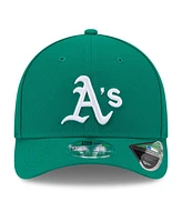 New Era Men's Kelly Green Athletics Player Replica 9FORTY Adjustable Hat