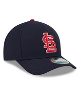 New Era Men's Navy/ St. Louis Cardinals Player Replica 9Forty Adjustable Hat