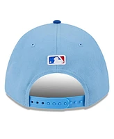 New Era Men's Light Blue Texas Rangers Player Replica 9FORTY Adjustable Hat