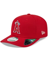 New Era Men's Red Los Angeles Angels Player Replica 9SEVENTY Adjustable Hat