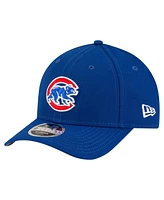 New Era Men's Royal Chicago Cubs Player Replica 9FORTY Adjustable Hat
