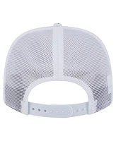 New Era Men's White Detroit Lions Adventure Flamingo Pattern 9SEVENTY Stretch-Snap Hat