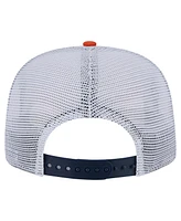 New Era Men's Orange/Navy Chicago Bears Throwback Dye Golfer Snapback Hat