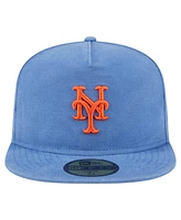 New Era Men's Blue New York Mets Championship Side Flag A-Frame 59FIFTY Fitted Hat