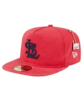 New Era Men's Red St. Louis Cardinals Championship Side Flag A-Frame 59FIFTY Fitted Hat