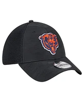 New Era Men's Black Chicago Bears Active Camo 39THIRTY Flex Hat