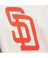 Mitchell & Ness Men's Cream San Diego Padres Retro Pullover Sweater