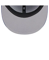 New Era Men's Royal Miami Marlins White Logo 59FIFTY Fitted Hat