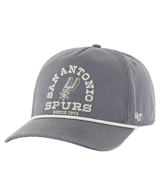 '47 Brand Men's Charcoal San Antonio Spurs Canyon Ranchero Hitch Adjustable Hat