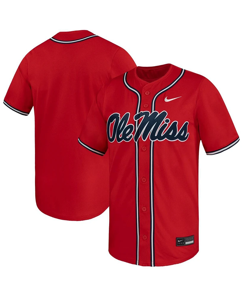 Nike Men's Red Ole Miss Rebels Limited Baseball Jersey