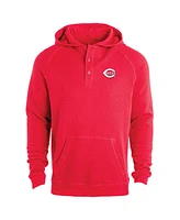 Dunbrooke Men's Red Cincinnati Reds Montana Lightweight Raglan Pullover Hoodie