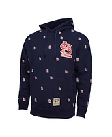 Mitchell & Ness Men's Navy St. Louis Cardinals Repeat Pullover Hoodie