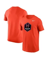 Nike Men's Orange Houston Dash Primary Logo Core T-Shirt