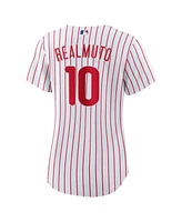 Nike Women's J.t. Realmuto White Philadelphia Phillies Home Replica Jersey