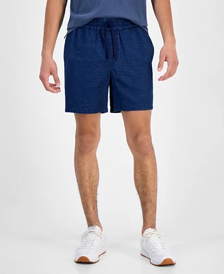 Sun + Stone Antonio Patchwork 6" Shorts, Exclusively at Macy's