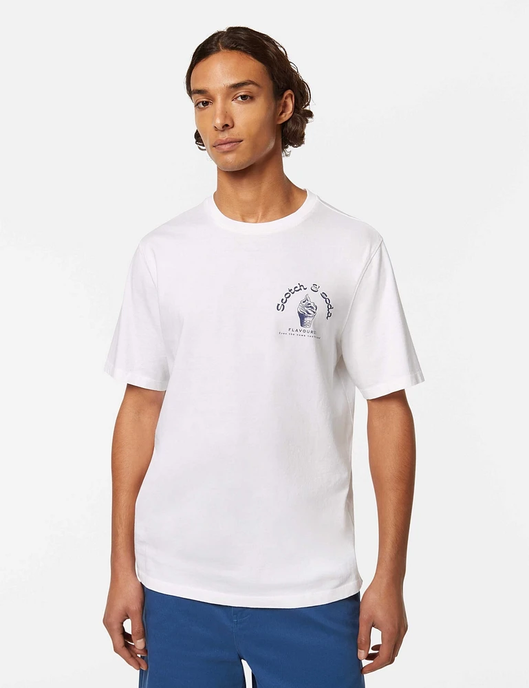 Scotch & Soda Men's Regular-Fit Logo Graphic T-Shirt