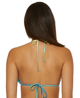 Trina Turk Women's West Palm Reversible Triangle Bikini Top