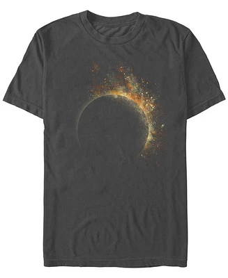 Design By Humans Men's Eclipse Short Sleeve T-Shirt