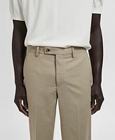 Mango Men's Eu Slim-Fit Tailored Trousers