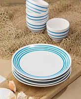 Certified International Dockside 4-Pc. Dinner Plates, Service For 4