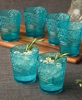 Certified International Victoria Acrylic Double Old Fashioned Glasses