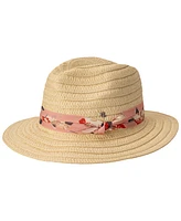 Lauren Ralph Fabric Band Fedora Hat