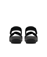Clarks Women's Arla Daisy Slip On Flat Sandals