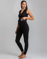 Pietro Brunelli Maternity High-Waisted & Tight Fit Zack Stretch Leggings