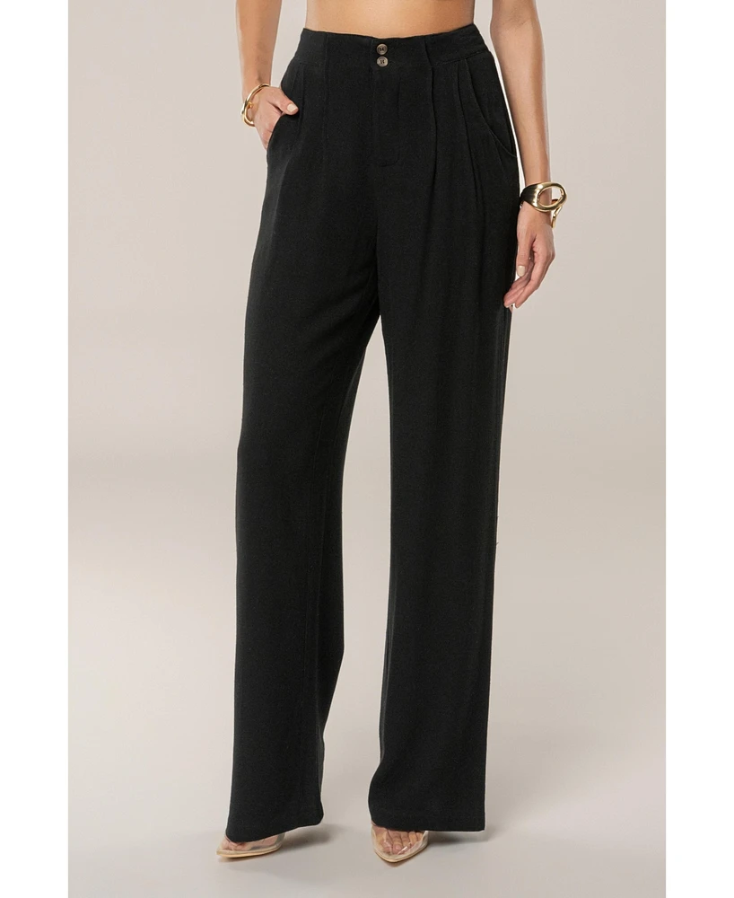 Jluxlabel Women's Thea Linen Pants