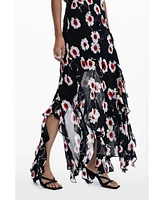 Desigual Women's Poppy ruffle midi dress