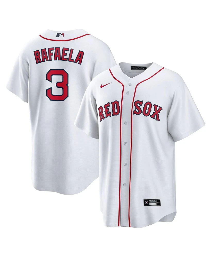 Nike Men's Ceddanne Rafaela White Boston Red Sox Home Replica Jersey