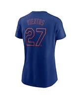Nike Women's Mark Vientos Royal New York Mets Fuse Name Number T-Shirt