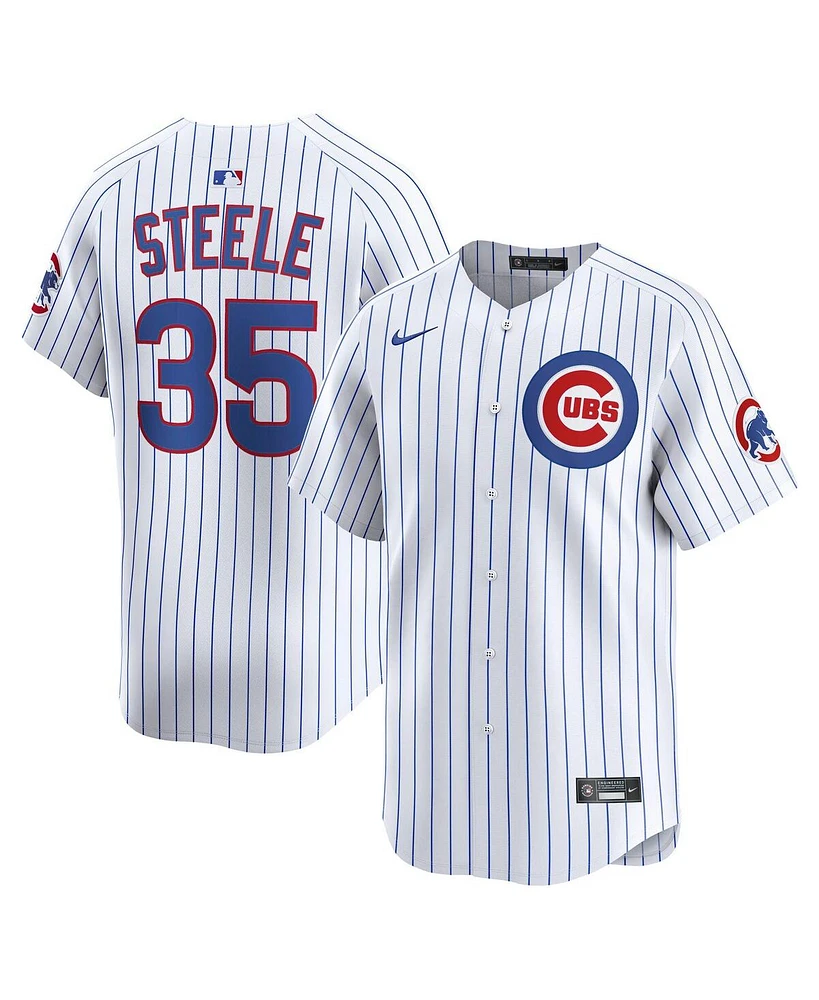 Nike Men's Justin Steele White Chicago Cubs Alternate Limited Player Jersey