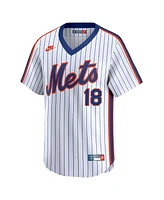 Nike Men's Darryl Strawberry White New York Mets Throwback Cooperstown Collection Limited Jersey