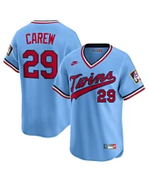 Nike Men's Rod Carew Light Blue Minnesota Twins Throwback Cooperstown Collection Limited Jersey