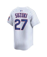Nike Men's Seiya Suzuki White Chicago Cubs Home Limited Player Jersey