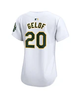 Nike Women's Zack Gelof White Athletics Home Limited Player Jersey