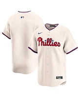 Nike Men's Cream Philadelphia Phillies Alternate Limited Jersey