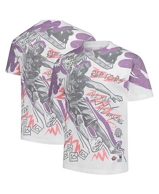Mitchell & Ness Men's Vince Carter White 2000 Nba All-Star Game Showstopper T-Shirt