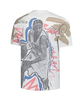 Mitchell & Ness Men's Allen Iverson White 2000 Nba All-Star Game Showstopper T-Shirt