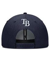 Nike Men's Navy Tampa Bay Rays Rise Gaberdine Adjustable Hat
