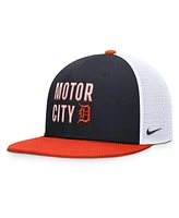 Nike Men's Navy/Orange Detroit Tigers Pro Trucker Snapback Hat