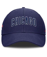 Nike Men's Navy Chicago Cubs Rise Gaberdine Adjustable Hat