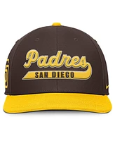 Nike Men's Brown/Gold San Diego Padres Pro Performance Snapback Hat