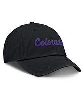 Nike Women's Black Colorado Rockies Club Adjustable Hat